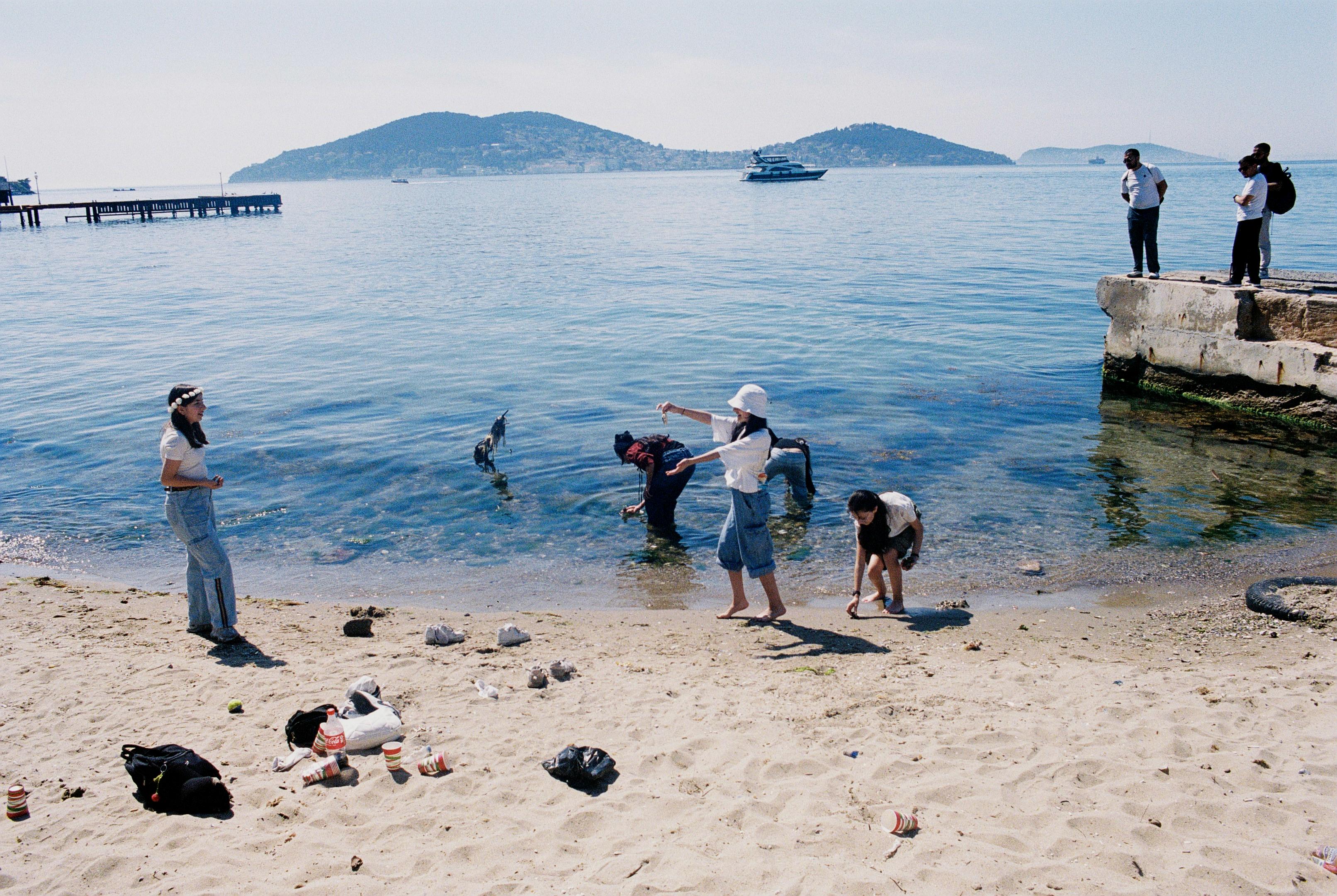 Prince's Island beach